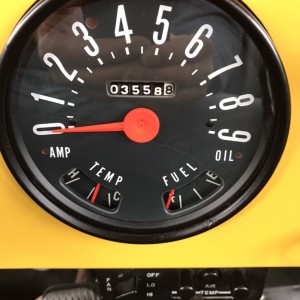 NOS 0-9 speedometer