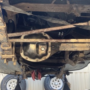 Burnt Front Diff Cover
