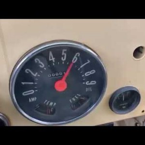1974 Jeep CJ5 going 75mph - YouTube
