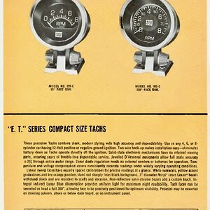 Media 'Original 1968 ad for the Stewart Warner tachometers.' in album 'Beach66Bum's CJ5A'