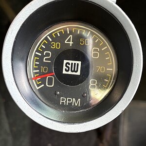 Media 'Vintage Stewart Warner tachometer' in album 'Beach66Bum's CJ5A'
