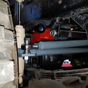 Drag link mount on Tie Rod